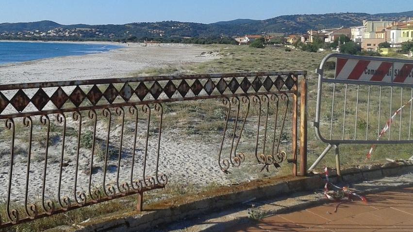 Cantieri a La Caletta il sindaco Farris ha dato il via ai lavori