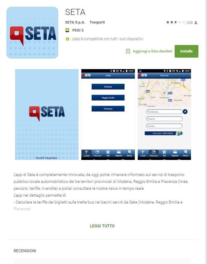 Seta, anche a Modena l’App “Quanto manca”: avvisa quando arriva il bus
