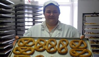 Antonella Vergari  del forno “Sapori e saperi di Maremma” di Roccalbegna