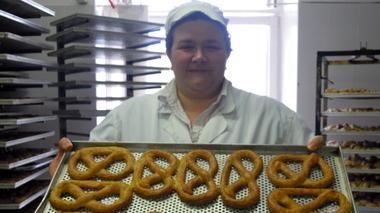 Antonella Vergari del forno “Sapori e saperi di Maremma” di Roccalbegna