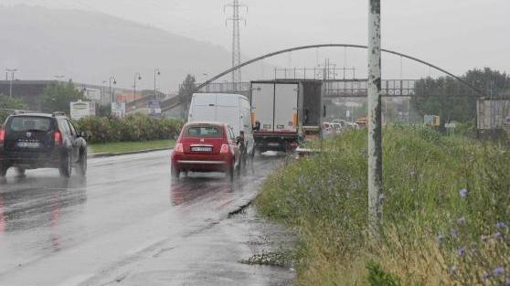 Il punto in cui avvenne l'incidente sulla Declassata