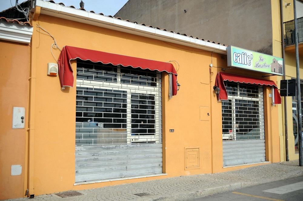 Il bar Basilica a Olbia