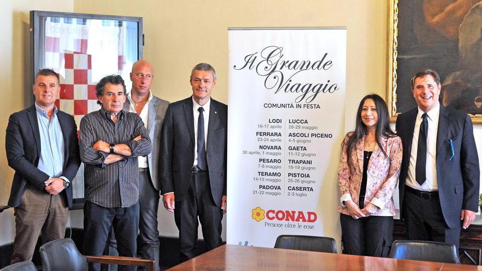 La presentazione dell'iniziativa (Foto Gori)
