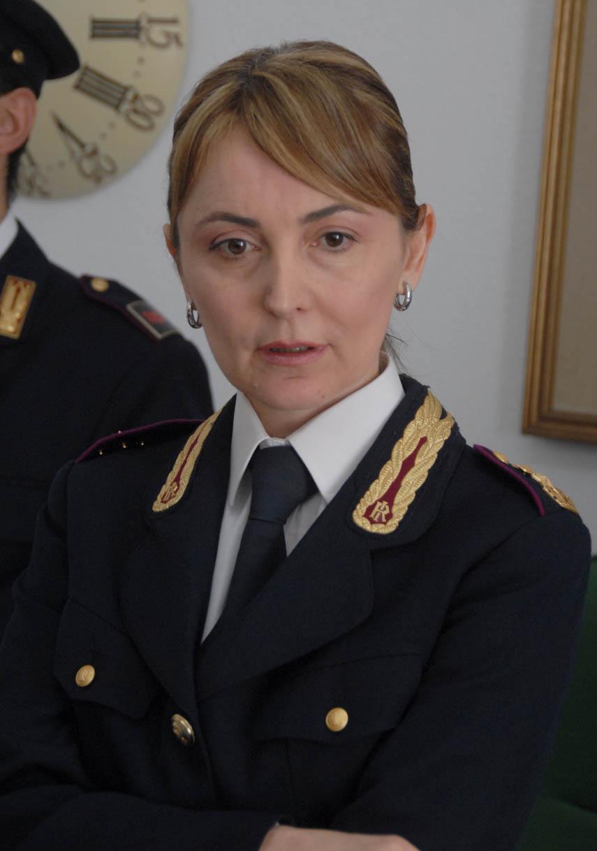 La dirigente di polizia Gabriella Acca