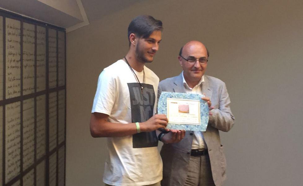 Alessio Genovese con Tiberio Tiberi