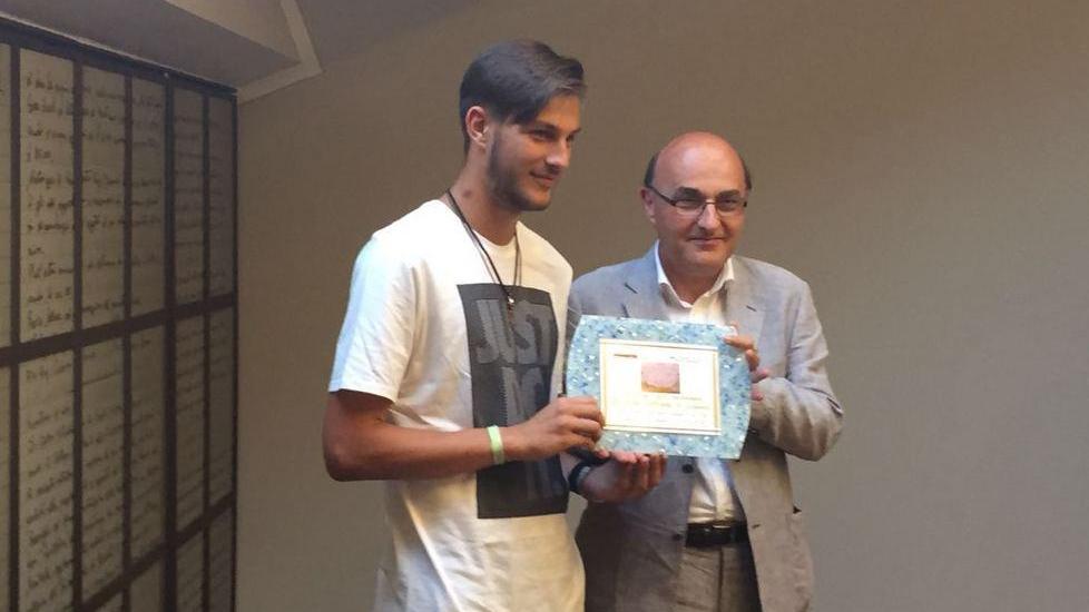 Alessio Genovese con Tiberio Tiberi