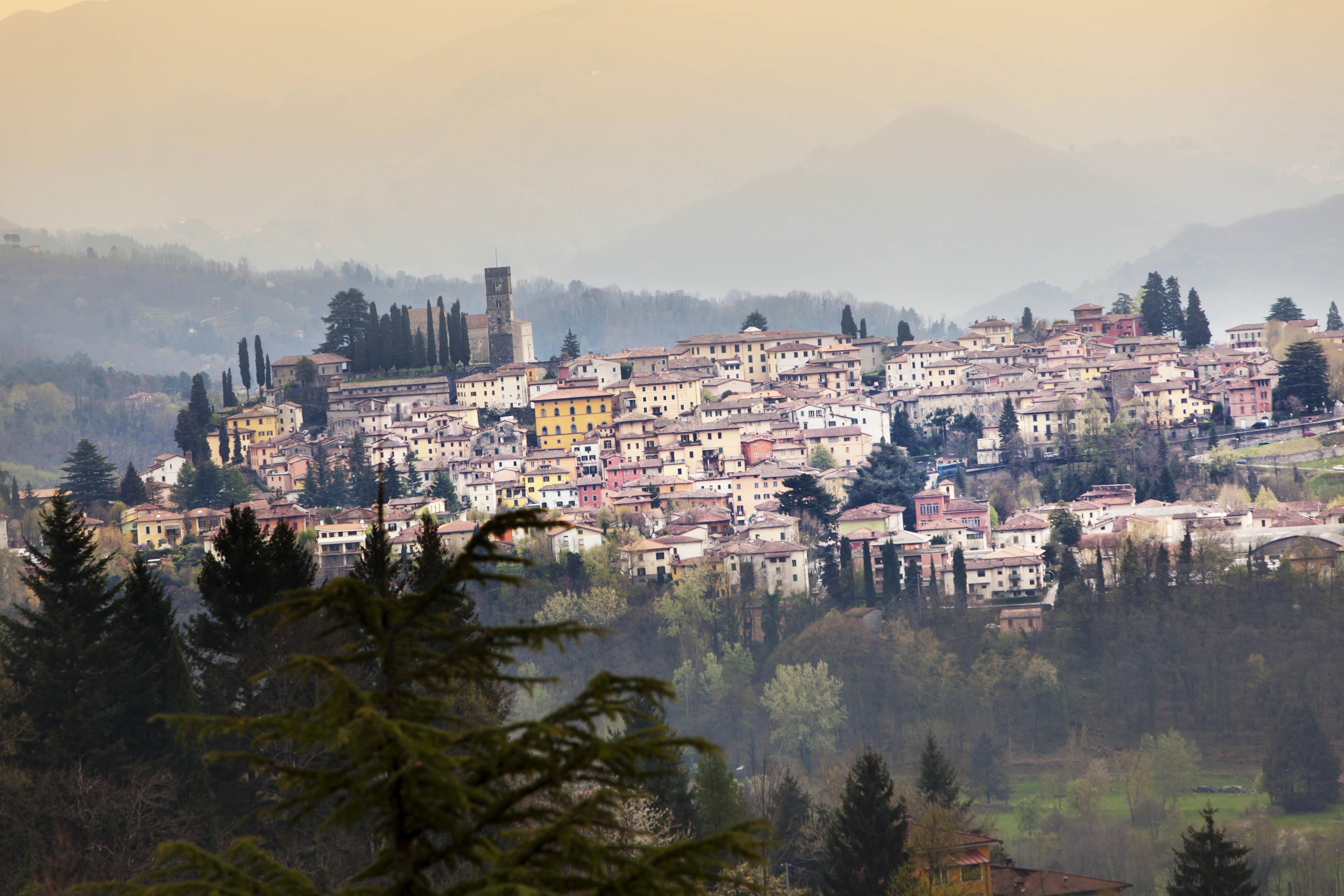 Una veduta di Barga