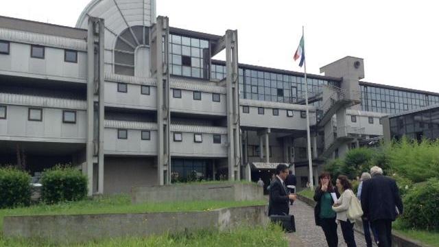 L'ingresso del Tribunale di Prato