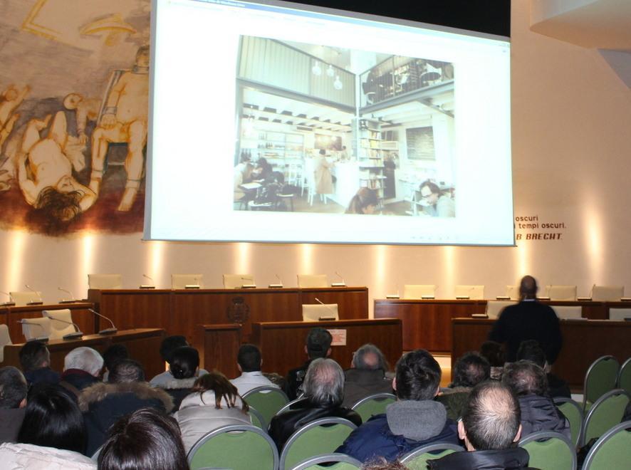 La presentazione del Piu "Allena-Mente" al Comune vecchio
