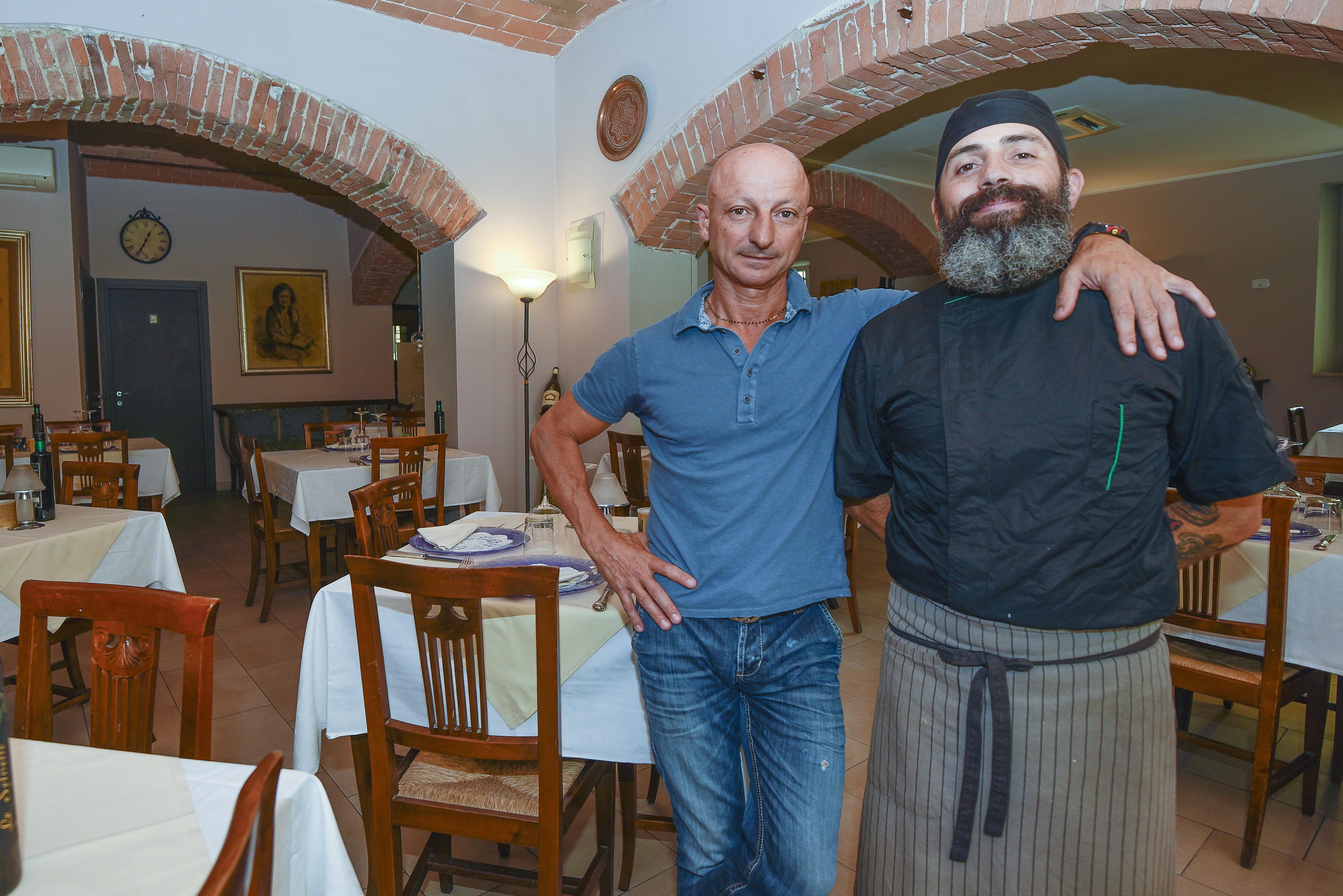 Claudio Musu e Francesco Fusai (agenzia Bf)
