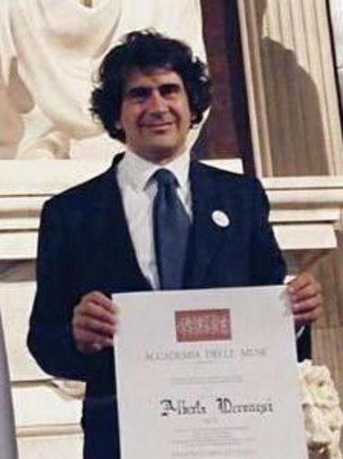 Il premio Le Muse al maestro Veronesi 