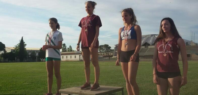 Martina Cantini 3ª nel triathlon nella Coppa toscana ragazze