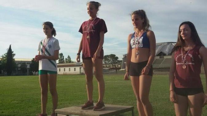 Martina Cantini 3ª nel triathlon nella Coppa toscana ragazze