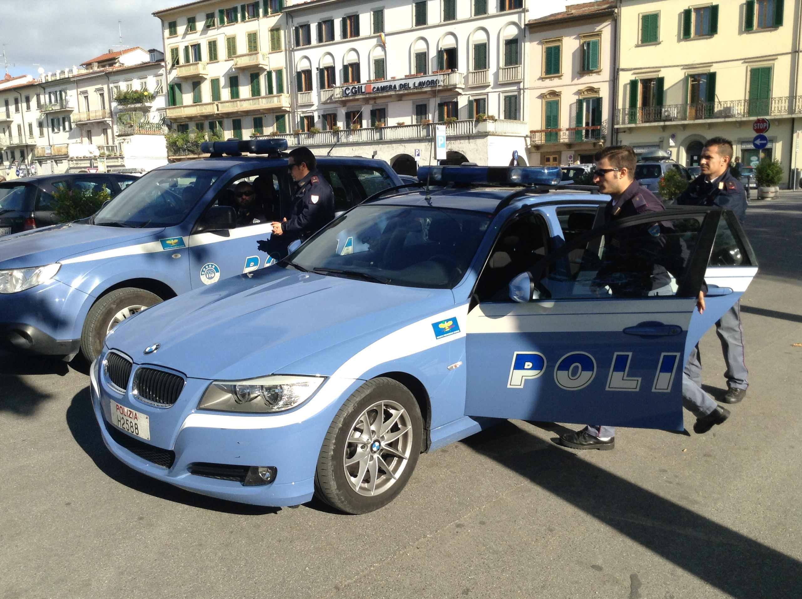 Volanti della polizia