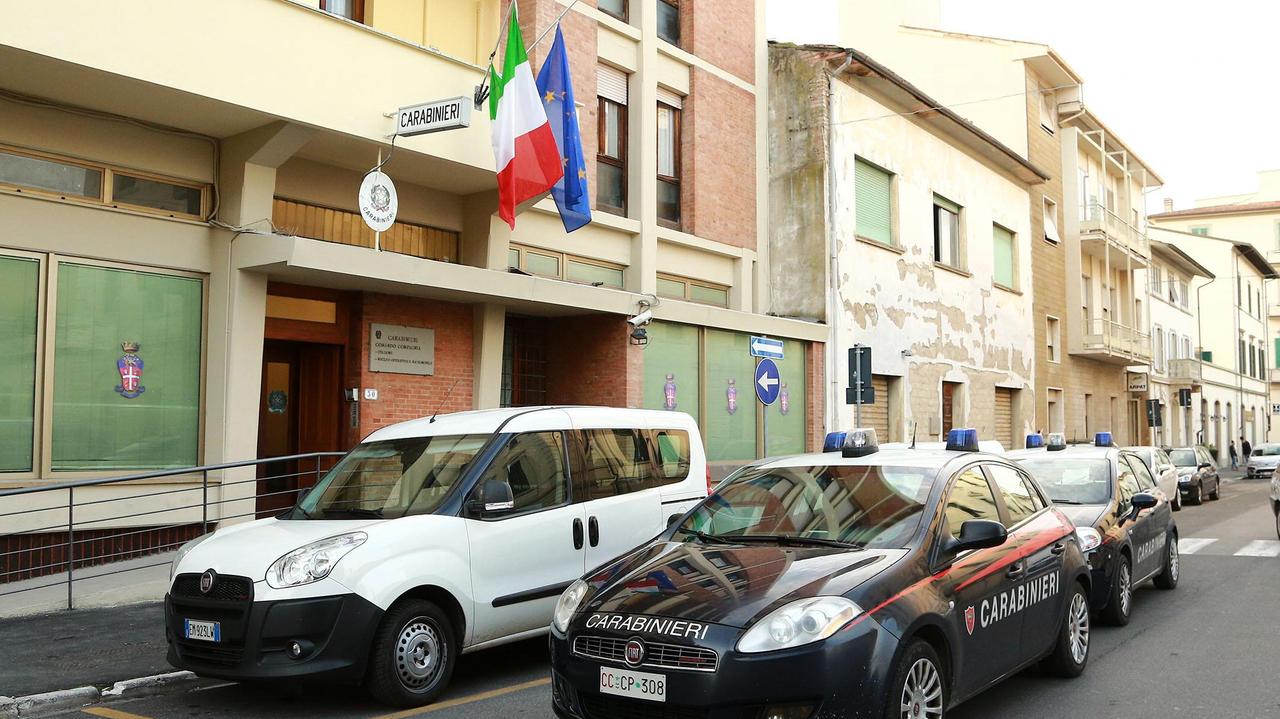 La caserma dei carabinieri di via Tripoli a Empoli