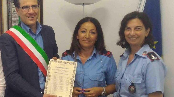 Encomio all’agente Pasquinucci