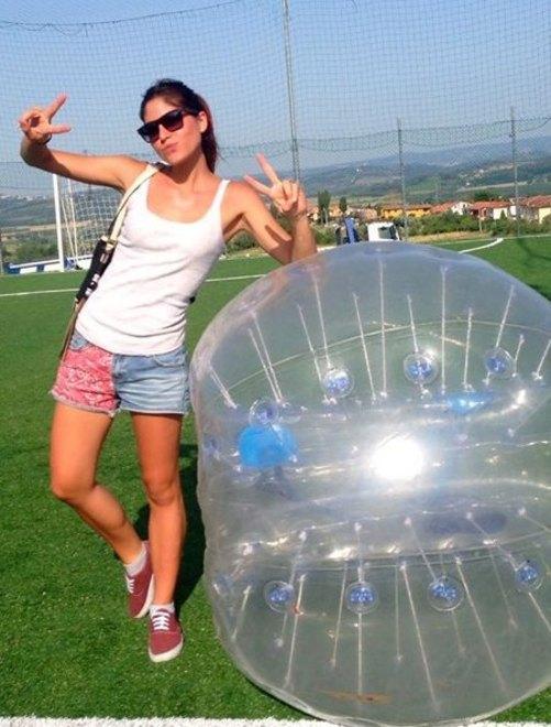Il calcetto... tra le bolle 