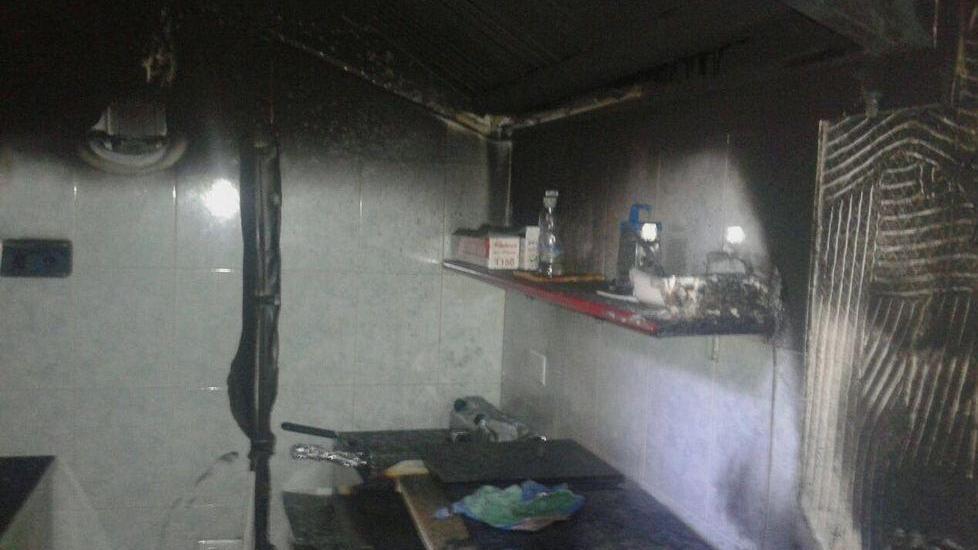 Incendio nella pizzeria “Ciritorno”