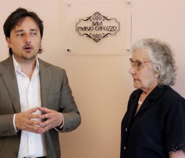 Una sala del centro 2000 intitolata al pittore Capuzzo