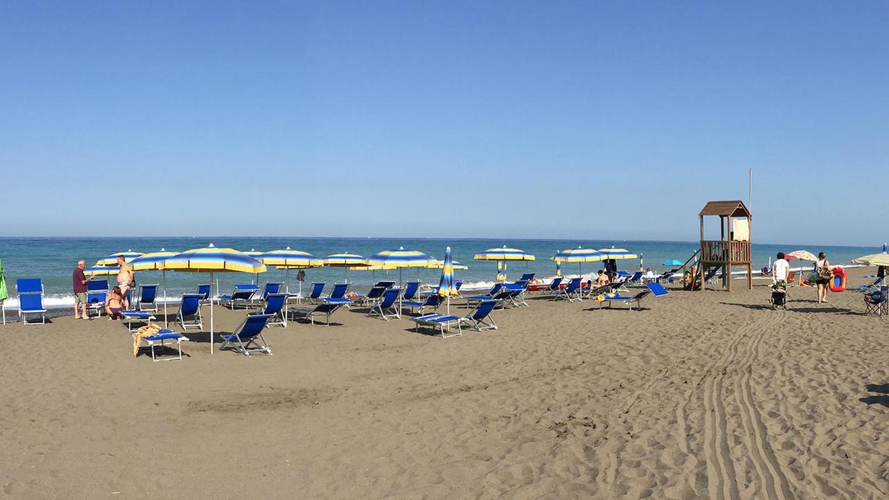 Una delle immagini scattate dai militari della Guardia costiera