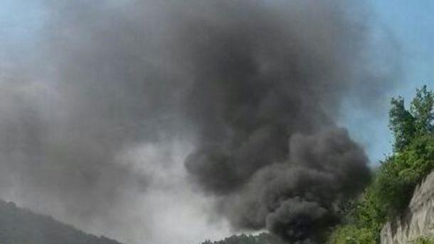 Camion a fuoco, statale 63 chiusa