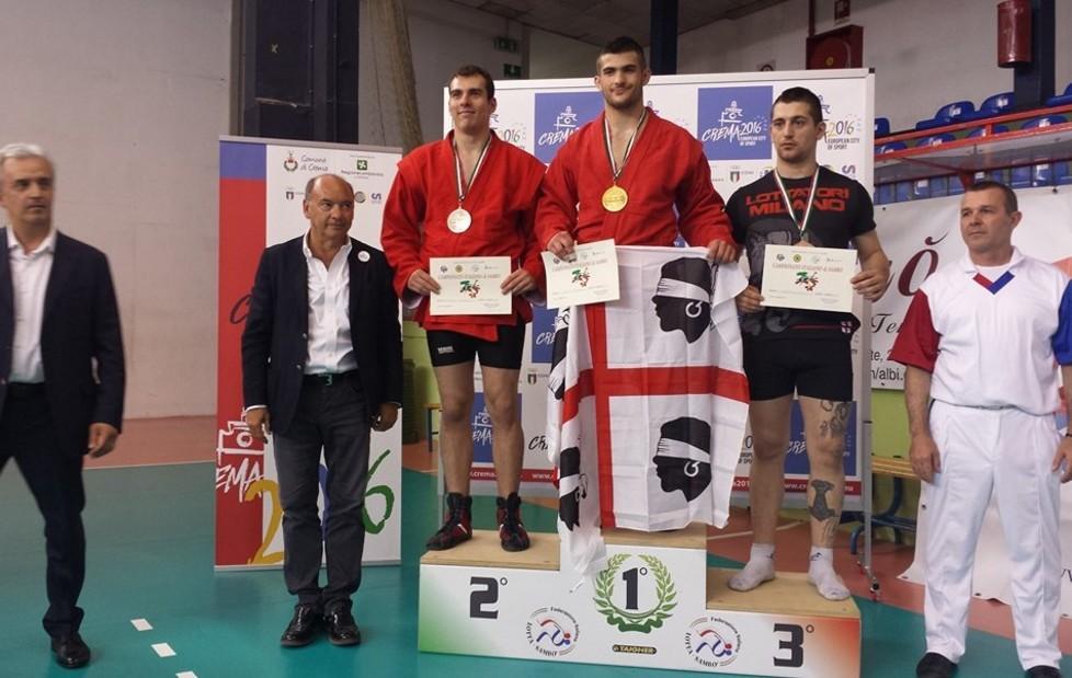 Gigliotti campione italiano di sambo 