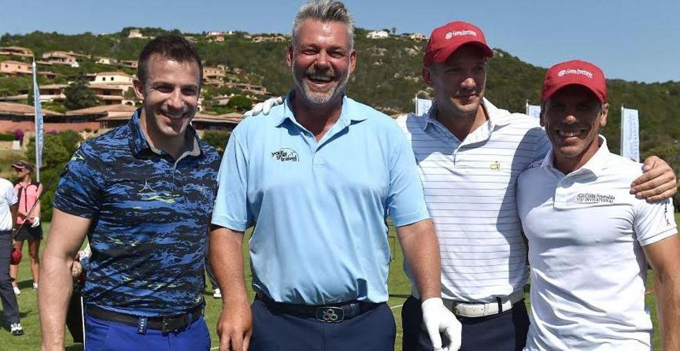 Zola campione anche sul green nel Costa Smeralda Invitation