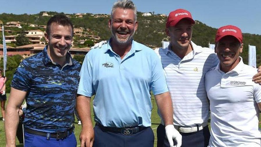 Zola campione anche sul green nel Costa Smeralda Invitation