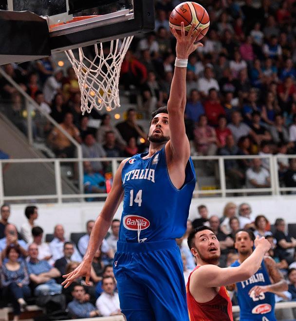 L’Italbasket va ko i biancorossi non sono incisivi 