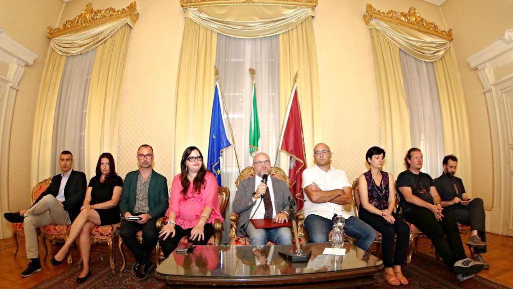La nuova giunta livornese (Pentafoto)