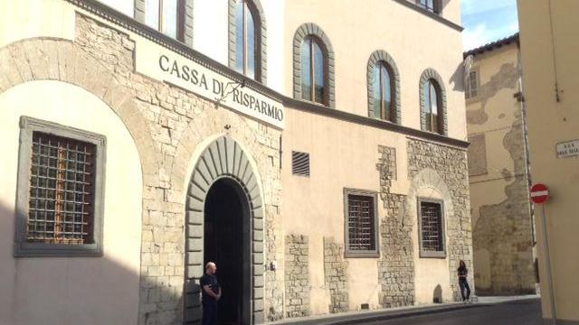 La sede Bpvi in via degli Alberti