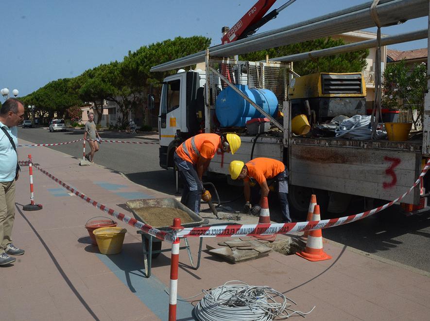 Maxi piano per i pali pericolanti 