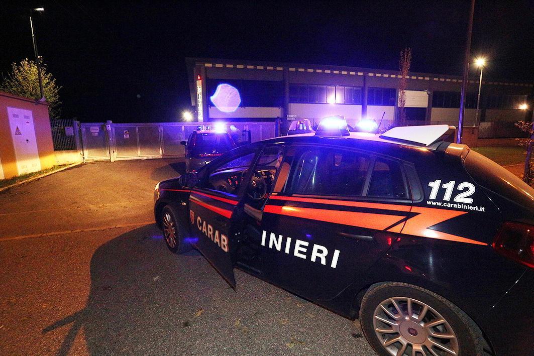 Una pattuglia dei carabinieri