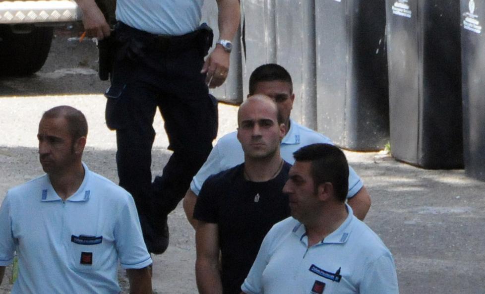 Andrea Zappareddu non risponde alle domande del gip