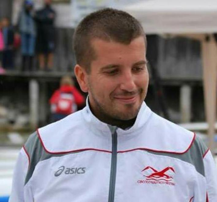Il tecnico Andrea Lilliu al Preolimpico di canoa
