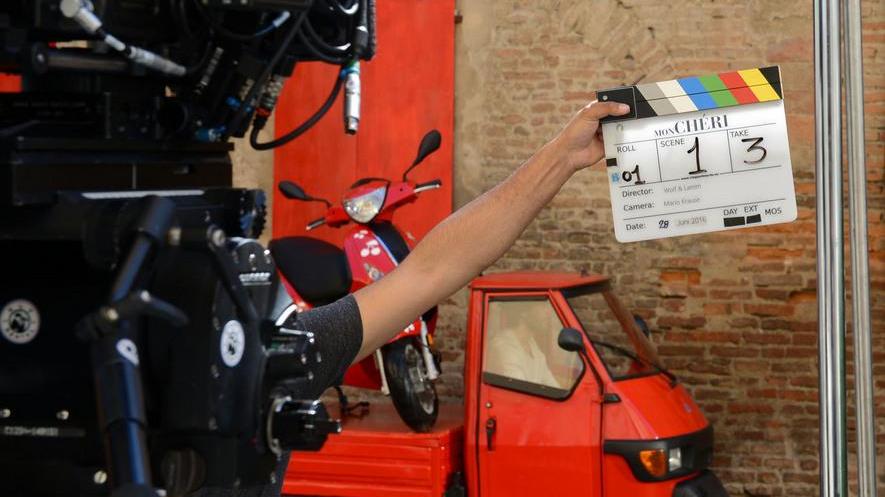 In centro storico si gira uno spot targato Ferrero