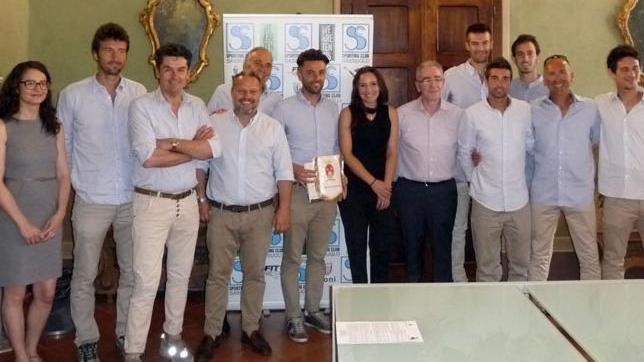 Sporting Club ricevuto in Comune