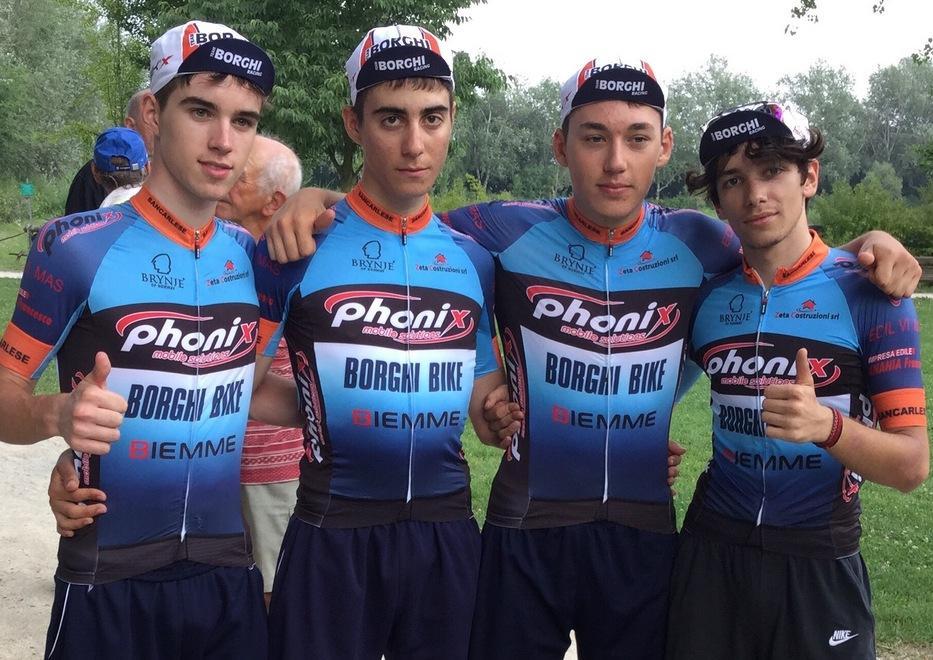 La Sancarlese Phonix è campione regionale nella crono a squadre 