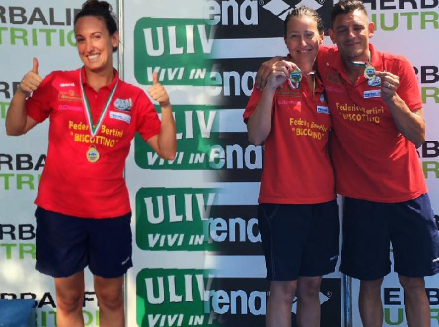 Tre medaglie di bronzo per il Csi Nuoto Prato