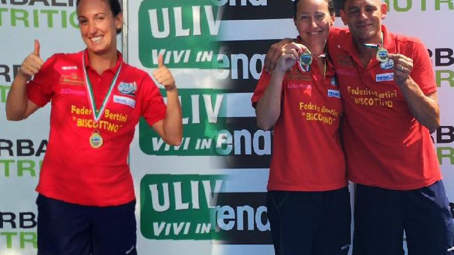 Tre medaglie di bronzo per il Csi Nuoto Prato