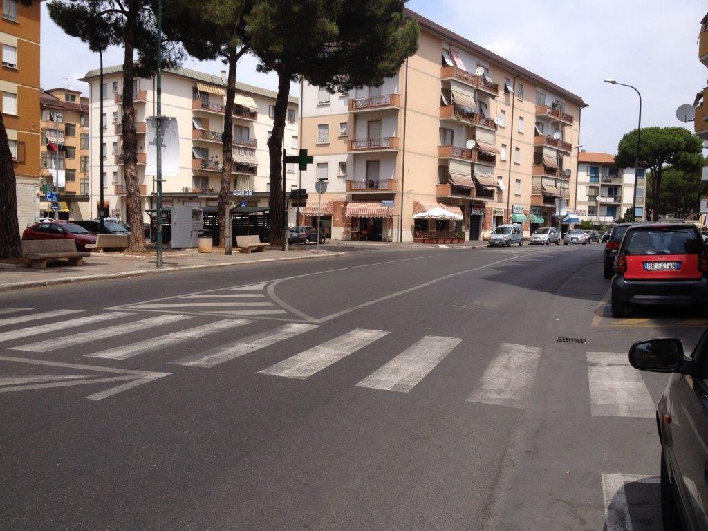 Via Giusti, la zona dov'è successo l'incidente
