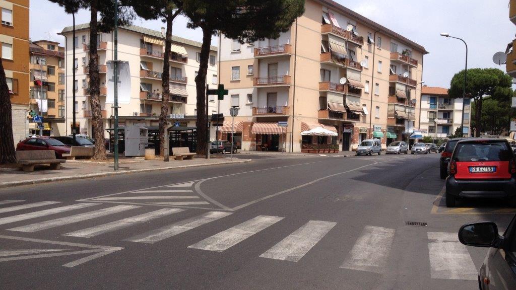 Via Giusti, la zona dov'è successo l'incidente