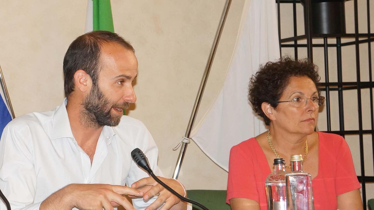 Andrea Vannucci e Saura Saccenti