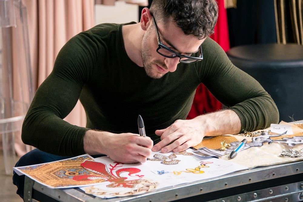Lo stilista Stefano De Lellis