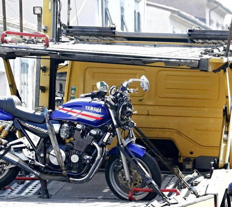 Centauro in ospedale dopo l’incidente