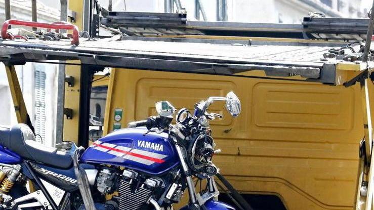 Centauro in ospedale dopo l’incidente