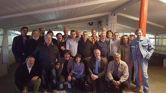 Gli ex di Radio Prato presenti al primo incontro da amarcord