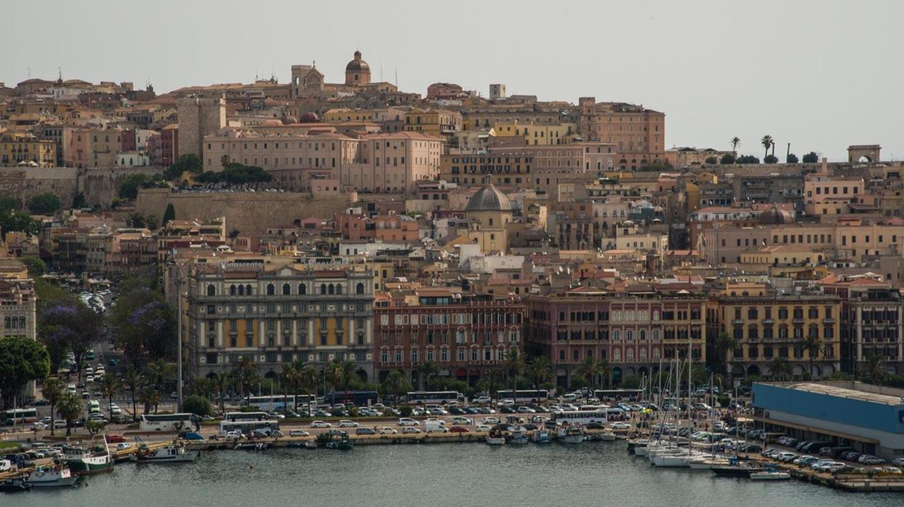 Un panorama di Cagliari (foto Mario Rosas)