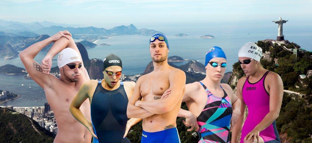 I cinque livornesi del nuoto convocati per le Olimpiadi di Rio 