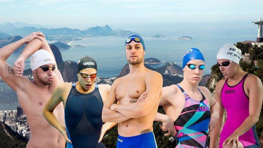 I cinque livornesi del nuoto convocati per le Olimpiadi di Rio